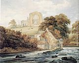 Egglestone Abbey, Co.Durham by Thomas Girtin